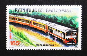 ガボン　1984年　鉄道切手　　　B699