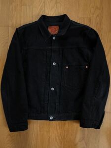 【希少】 TCB JEANS BKBK s40's JACKET s40s s40 ブラックデニム 大戦モデル ww2 大戦 1st デニムジャケット アメカジ デニム gジャン 