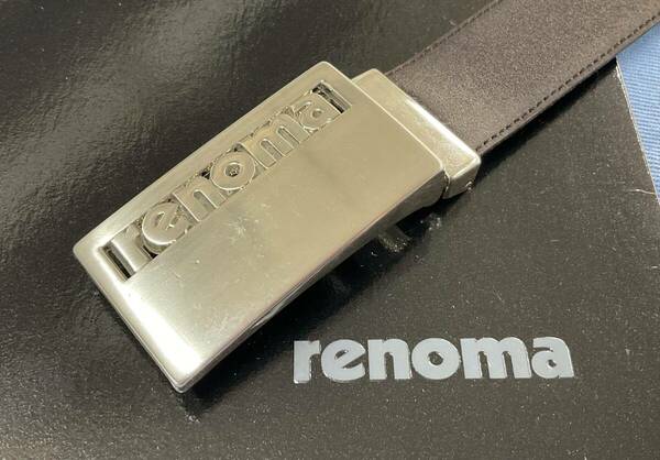 レノマ　renoma　バックル 03　シルバー　サンプル見本　未使用　送料無料　1点もの