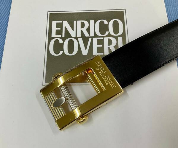 エンリコ コベリ　ENRICO COVERI　バックル　01　ゴールド　サンプル見本　未使用　送料無料　1点もの