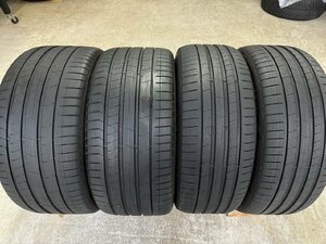 送料無料 4本 ランフラット 2022年製造 ★ ピレリ P-ZERO 245/40R20 275/35R20 溝多い ★ BMW承認マーキング 業者宛て 営業所止めOK