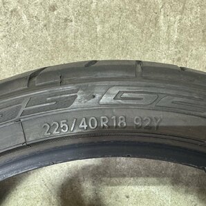 送料無料 1本 2022年製造 溝多い ★ NITTO ニットー NT555G2 225/40R18 パンク無し ★ 86 BRZ プリウス 個人宅不可 営業所止めOKの画像5