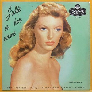 ◎レア!良盤!Mono!ダブル洗浄済!★Julie London(ジュリー ロンドン)『Julie Is Her Name』 UKオリジLP #61639