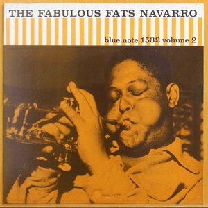 ●美盤!ダブル洗浄済!★Fats Navarro『The Fabulous Fats Navarro Vol. 2(ザ・ファビュラス・ファッツ・ナヴァロ　第2集)』JPN LP #61661