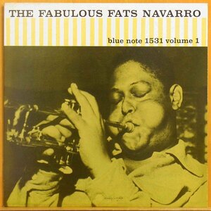 ●美盤!ダブル洗浄済!★Fats Navarro『The Fabulous Fats Navarro Vol.1 (ザ・ファビュラス・ファッツ・ナヴァロ　第1集)』JPN LP #61660