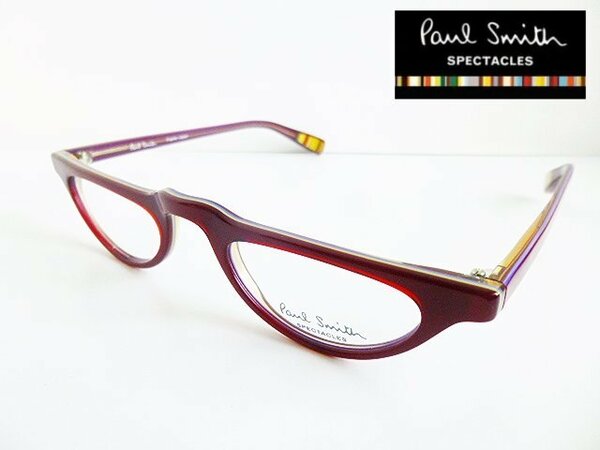 ■PAUL SMITH（ポールスミス）メガネフレーム（School Teacher Look) 027404 鯖江製【未使用品】