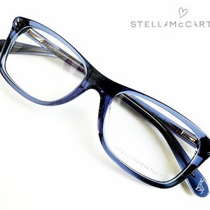 ■STELLA McCARTNEY（ステラマッカートニー）メガネフレーム（Clear Navy Bule)【未使用品】 