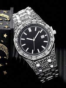 腕時計 メンズ クォーツ メンズ腕時計 ビジネス クラシック レザー