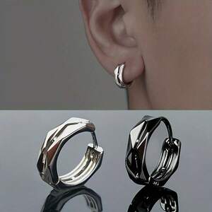 men's jewelry earrings geo me Trick hip-hop punk style. earrings man and woman use 