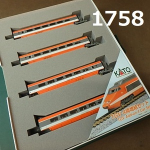 FK-1758◆鉄道コレクター収蔵品　Nゲージ希少品多数）KATO Nゲージ　10-199　TGV　増結セット　現状品★再0321