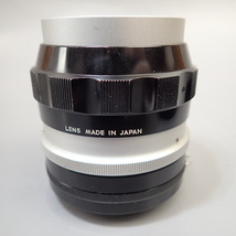 FK-2527　ニコン　レンズ　NIKKOR-P AUTO 1:2.5 F=10.5㎝　絞り羽根OK 美品 20240328_画像4