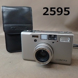 FK-2595◆CONTAX　T3　コンタックス　簡易動作OK　20240328　