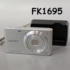 FK-1695◆SONYソニーサイバーショット　STEADY SHOT DSC-W610 シャッターOK　20240222