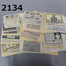 FK-2134◆紙幣コレクター放出品　ヨーロッパ・ドイツ・オーストリア　ノートゲルト紙幣/地方札まとめ売り（検）ペニヒ・マルク・ケラー_画像1