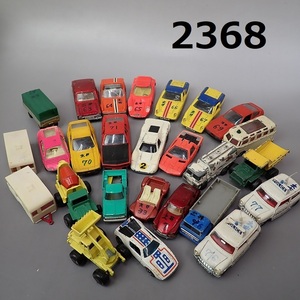 FK-2368◆古いミニカー　外国製　大量まとめ　solido/POLITOYS/DINKYTOYS Lintoy　他　レア多数　現状　20240321