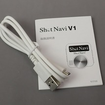 FK-2387◆SHOT NAVI V1 ノーチェック現状・美品 ゴルフナビ　20240324_画像9