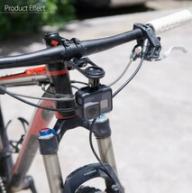 サイクルコンピューター サイコン フロント ライト マウント Garmin/Bryton/Cateye/GoPro サイクリング 自転車 ロード クロスバイク_画像3