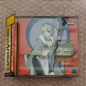 SS セガサターン ソフト マリーのアトリエ Ver.1.3 ザールブルグの錬金術士 中古品 帯、トレーディングカード付き