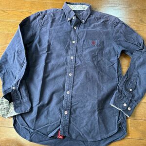  Black Label k rest Bridge * navy long sleeve shirt 