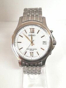 【電波ソーラー、美品】SEIKO　セイコー　ドルチェ　チタン　7B22-0AR0