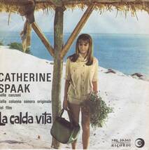 ７” ： カトリーヌ・スパーク　CATHERINE SPAAK　NON E NIENTE / I GIORNI AZZURRI_画像1