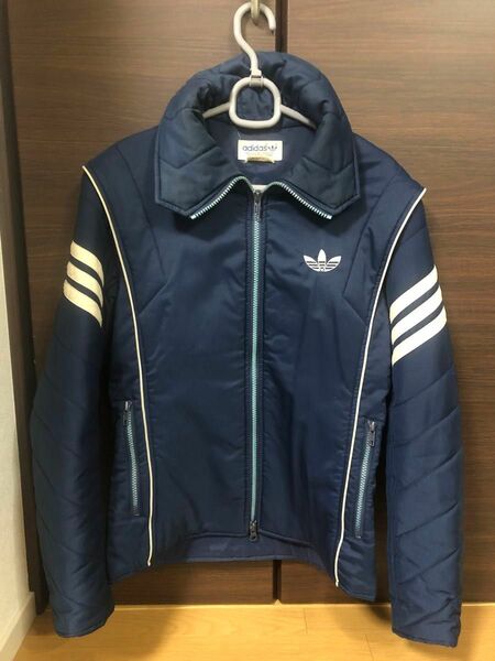 ビンテージ ADIDAS アディダス 80S デサント ナイロン スキー ジャケット ジャンパー 希少