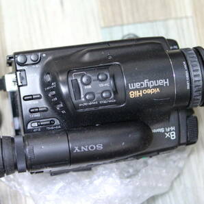 １６ ビデオカメラまとめ Hitachi panasonic nv-DS200 sony DCR-TRV18 canon FVM10 FV200 handycam の画像7