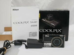 ＃0941 NIKON COOLPIX S640 ニコン クールピクス コンパクトデジタルカメラ