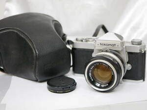 #1300 NIKON NIKOMAT 50mm F1.4 nikkor-s auto 一眼レフフィルムカメラ　ニコマート