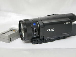 #2056 Sony FDR-AX100 4K Handycam ソニー デジタルビデオカメラ