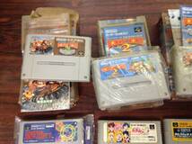 Nintendo Super Famicom 25games tested 任天堂 スーパーファミコン スーパーマリオカート 他 ゲーム25本 D482_画像3