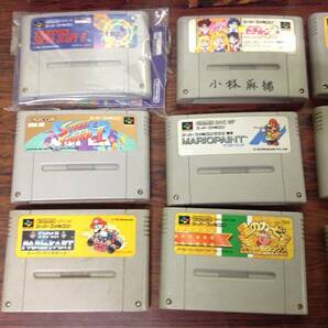 Nintendo Super Famicom 25games tested 任天堂 スーパーファミコン スーパーマリオカート 他 ゲーム25本 D482の画像4