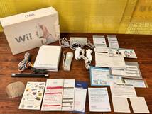 Nintendo Wii console 3controllers w/box tested 任天堂 Wii 本体1台 コントローラ3台 箱付き 動作確認済 D479_画像5