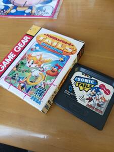  super-rare!GG Game Gear tail s. Sky Patrol box opinion attaching Sonic & tail s extra! sending 300