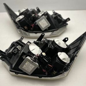 美品 割れ無 三菱 デリカD:5 / D5 CV5W CV1W CV2W CV4W 純正 HID ヘッドライト 左右セット バラスト バーナー付 KOITO 100-87918 (F143)の画像10