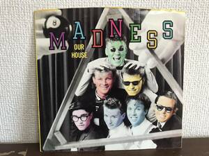 MADNESS OUR HOUSE US盤 シングル　レコード　マッドネス アワー・ハウス　CARDIAC ARREST スカ　SKA 80‘s