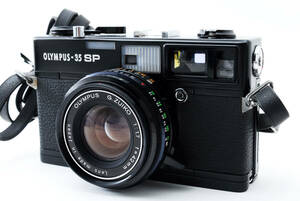 動作確認済 OLYMPUS オリンパス 35SP 35 SP G.ZUIKO 42mm f/1.7 レンジファインダー フィルムカメラ ブラック