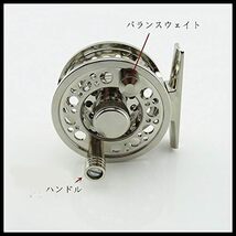 [ノーブランド品] 釣り フライリール 2+1BB 1:1 アルミ合金ダイカスト 漁具_画像4