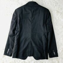 ザラ　ZARA MAN スーツ　セットアップ　テーラードジャケット　ブラック　48/38 背抜　センターベンド　カモフラ柄　ウール　メンズ　_画像5