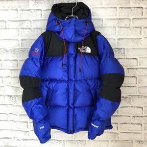 ノースフェイス　THE NORTH FACE　ダウンジャケット　ブルー M 700フィル　SUMITT SERIES　アウトドア　WINDSTOPPER　アウター　レディース