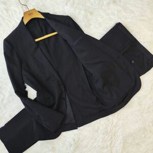 ディストリクト　ユナイテッドアローズ　District UNITED ARROWS スーツ　セットアップ　テーラードジャケット　ブラック　44 ウール