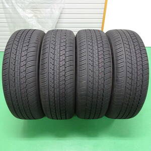 ★送料4840円～ 新車外し ダンロップ・225/60R18・エクストレイル 純正タイヤ 4本セット レクサスNX ハリアー RAV4 アウトバック 