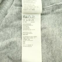 Abercrombie&Fitch アバクロンビー＆フィッチ 通年 ロゴワッペン★ 長袖 カットソー ロンTシャツ Sz.M　メンズ グレー　A4T02019_2#F_画像9