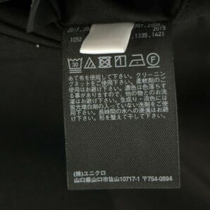 美品 23SS★ UNIQLO ユニクロ 春夏 感動ジャケット★ 2WAYストレッチ ウールライク テーラード ジャケット Sz.L メンズ 黒 A4T02348_3#Mの画像8