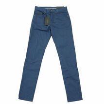 【新品 未使用】 ZARA MAN ザラ マン 通年 5ポケット ストレッチ★ スキニー パンツ Sz.29　メンズ ネイビー　A4B01337_3#R_画像2