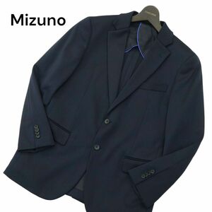 Mizuno ミズノ 通年 背抜き MOVE SUIT★ ストレッチ アンコン テーラード ジャケット Sz.AB4　メンズ ネイビー　A4T02902_3#O