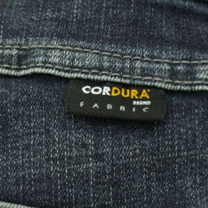 WAGENYA 和玄屋 CORDURA コーデュラ★ 加工 ストレッチ カーゴ デニム パンツ ジーンズ Sz.LL メンズ 作業服 大きいサイズ A4B01498_3#Rの画像8