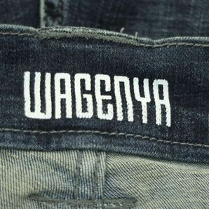 WAGENYA 和玄屋 CORDURA コーデュラ★ 加工 ストレッチ カーゴ デニム パンツ ジーンズ Sz.LL メンズ 作業服 大きいサイズ A4B01498_3#Rの画像9