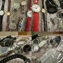 時計 まとめ売り ジャンク含む ほぼジャンク? 腕時計 ペンダント時計 リング時計 デジタル アナログ 中古品 現状品 B000_画像8