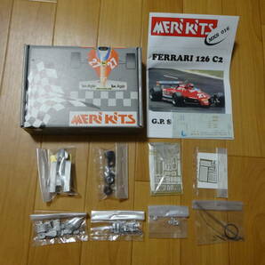 MERI KITS メリキット MKS016 フェラーリ 126C2 南アフリカGP 1982 メタルキット の画像1